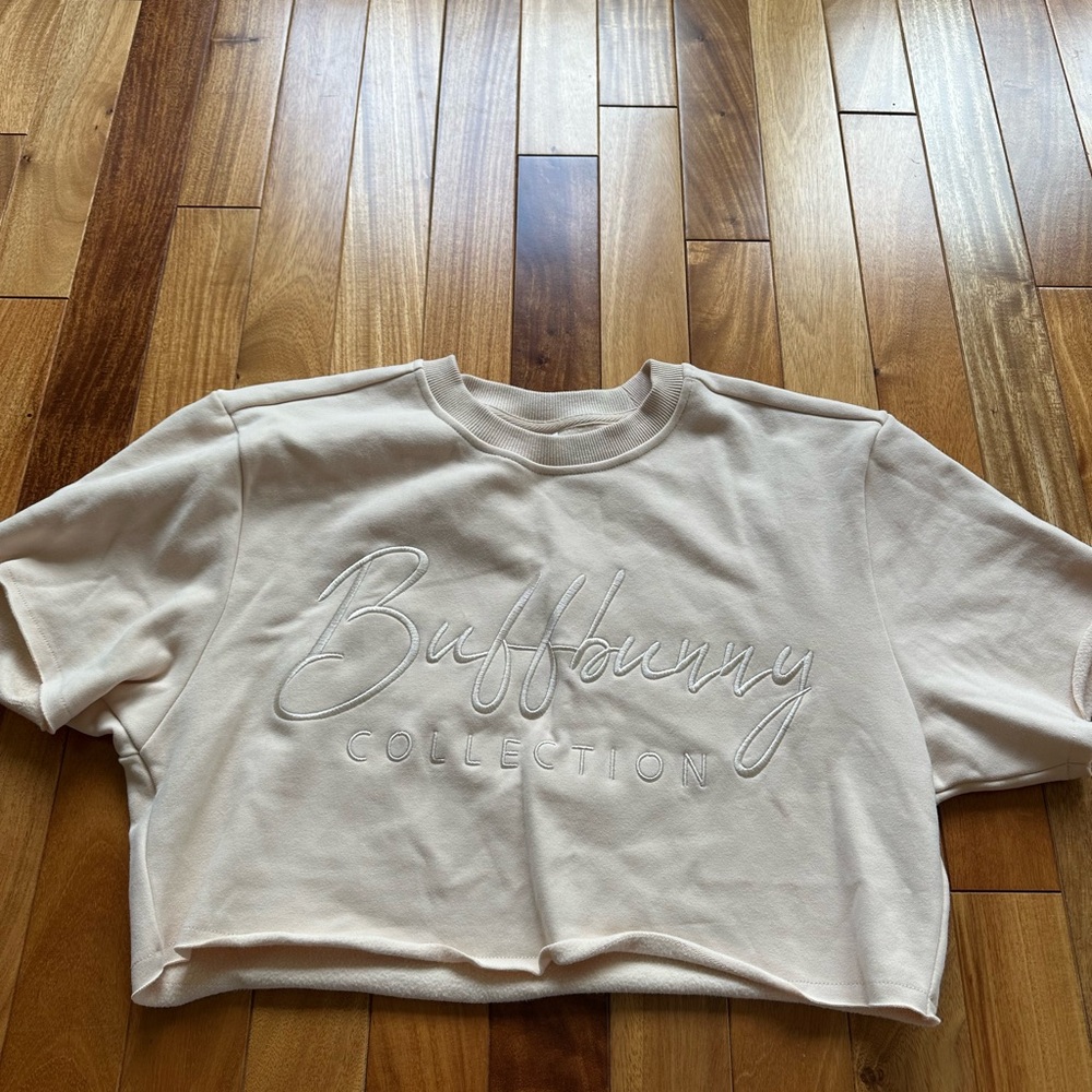 Buff bunny crop sweater